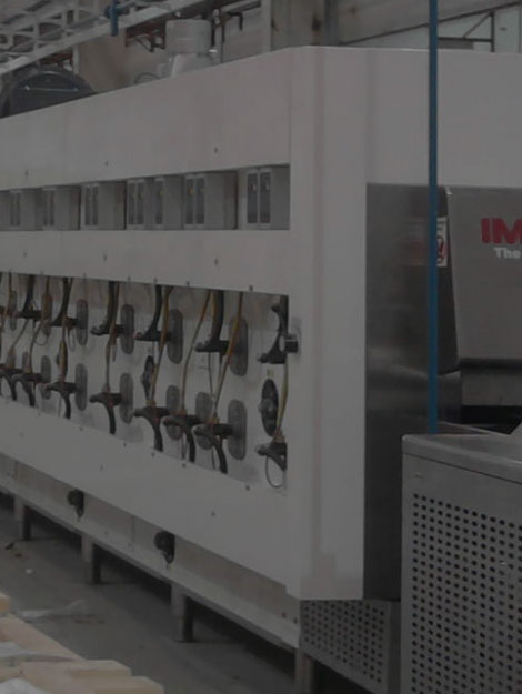 We use modern machines