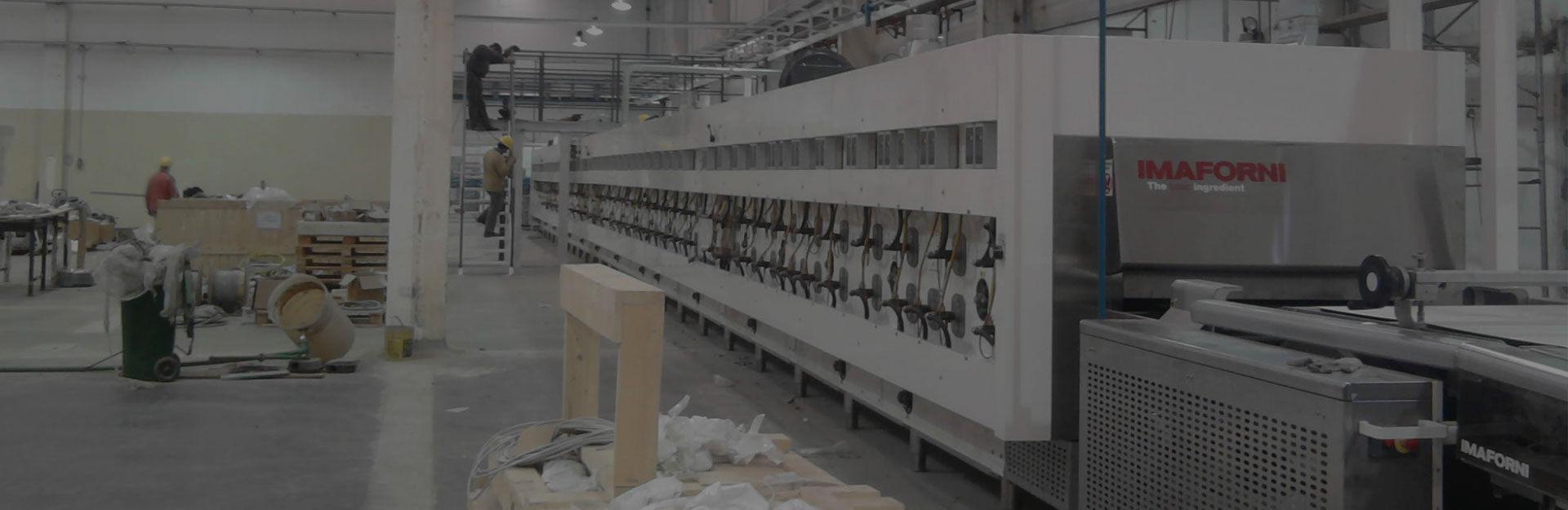 We use modern machines